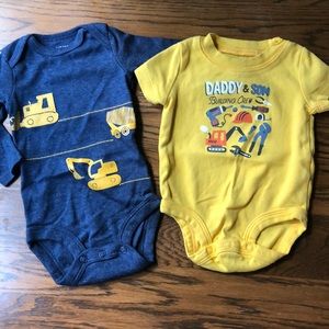 Daddy and Son Onesie